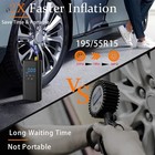 150 Psi Digital Display Tire Inflator Car Air Pump Compressor Portable Auto 12v