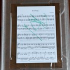 Dave Grohl Autograph Everlong Souvenir Sheet Music Signed Foo Fighters   Psa