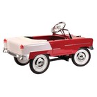 Retro Tri-five 1955 Fits Chevy Steel Metal Pedal Car  Red