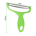 1pc Wide Vegetable Peeler Stainless Steel Cabbage Slicer Potato Kitchen Tool