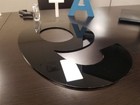 Ferrari Black Acrylic Garage Sign