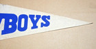 Vintage Nfl Dallas Cowboys  Football Felt Pennant Full Size
