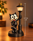 Felix The Cat Street Lamp Figurine 3d Printed Twist To Turn On Light Up Decor