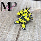 Pokemon Soft Enamel Pin Collectible Brooch Lapel Black Rubber Clutch Electrabuzz