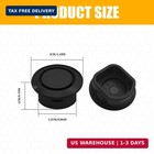 10pcs Car Rear Bumper Radar Hole Cover Plugs  Bumper Sensor Hole Plugs  Rubber A
