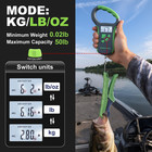 8-slot Digital Fishing Scale With 7 5   Lip Gripper   Auto-rank Memory