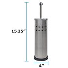 Toilet Brush With Stainless Steel Holder Toilet Bowl Cleaner Brush And Holder Cl