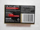 1 Maxell Tc-30 Vhs-c Premium High Grade Hgx-gold Camcorder Tape New