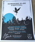 Nowhere Else Festival 2017 Poster Signed By Over The Rhine