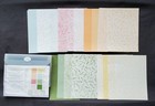 Creative Memories Scrapbook Lot Whimsy Vellum Strips Tuscany Mats Harvest Paper