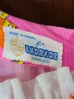 Vintage Andrade Honolulu Sleeveless Hawaiian Dayglo Dress Small