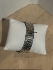 Seiko Solar Quartz Two-tone Stainless Bracelet White Dial 40mm 30m W box