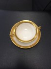 Rare Lenox Antique Bouillon  Cup With Saucer   Gold Trim   1906 - 1930 Set Of 6