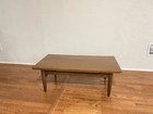 Mid-century Modern Long Rectangular Walnut Coffee Table Vintage