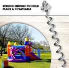 Ingeniuso Powerful 18  Spiral Anchor - Pack Of 4   Secure Your Outdoor Gear