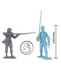 Bmc Marx Repro American Civil War Plastic Army Men Classic Toy Soldier Figures