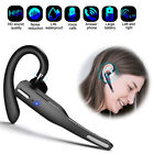 Trucker Wireless Headset Bluetooth 5 1 Earpiece Dual Mic Earbud Noise Cancelling