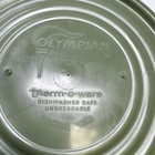 Vtg Olympian Therm - O - Ware Insulated Olive Green Food Storage With Lid Locks