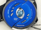 Panasonic Sl-sw940 Blue Portable Cd Player Discman With Earbuds   Carrying Case