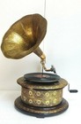Antique Gramophone  Fully Functional Working Phonograph  Win-up Record Player