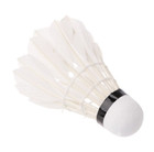 12x Training Sports White Goose Feather Shuttlecocks Birdies Badminton Ball Game
