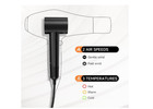 Hair Dryer  High-speed Ionic Blow Dryer 110 000 Rpm Motor  Black