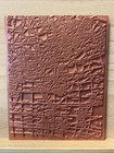 Stampin  Up  World Map Clear-mount Stamp Set - Used  Excellent Condition