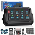 Wireless 6 8 12 Gang Switch Panel  12v Led Circuit Control Relay System Marine