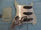 Fender Stratocaster Loaded Pickguard  Vintage Noiseless W s-1 Excellent