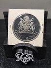 1966 Malawi One Crown Proof Declaration Of The Republic Of Mala