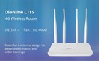 Dionlink 4g Lte Cpe Unlocked 4g Wireless Wifi Router With Sim Card Slot-300mbps