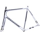 Cannondale Supersix Evo Carbon Frame And Fork 63cm Silver black Used