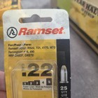 Ramset 22 Caliber Power Load Cartridges 3 Pack 25 Count Each