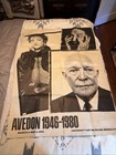 Very Big Vintage Richard Avedon  46-80 University Art Museum Berkeley Poster