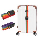 Adjustable Strong Extra Safety Travel Luggage Baggage Belt  Strap Suitcase Q3b7