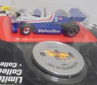 Mj7  Matchbox - 1991 Indy 500 - Indy Race Car - Blue   White -  5 Valvoline