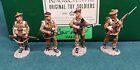 King   Country Wwii British 8th Army 4 Soldier Set   Ea01 - 54mm - Mib
