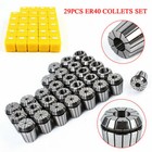 Precision Er40 Collet Set 29pcs Collet Chuck 1 8 -1  Tool For Cnc Milling Lathe