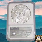 North Carolina 2021  1 American Silver Eagle T2 Ngc Ms70 State Series       