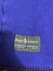 Vintage Ralph Lauren 100  Wool Camp Blanket Switzerland Made 86x95