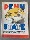 Vintage 1954 1955 1956 Penn State Football Programs Lot Army Franklin Field Ncaa