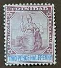 Travelstamps  Trinidad Stamps Scott  80 - Sg 129 - 2 1 2 Britannia Mint Mogvlh