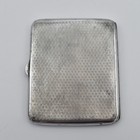 George V Sterling Silver Cigarette Case 1933