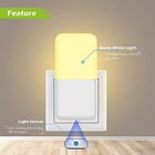 Led Night Lights 6-pack Plug-in W  Smart Sensor     Warm White For Hallway  Kids