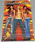 Vintage 2001 Destiny s Child Poster With Beyonce  22 X 34 Inches Unused 