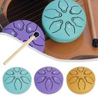   portable Ethereal Drum 3 Inch 6 Tone Mini Hand Pan Tongue Drum With Hot 