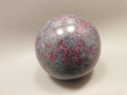 Ruby And Kyanite 2 25 Inch Stone Sphere Rock Gemstone 57 Mm Ball  o10