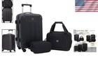 Durable Chicago Hardside Spinner Luggage Set - Lightweight  Expandable 3 Pieces