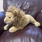 Fao Schwarz  toys R Us Realistic Natural Looking Lion Plush W Mane 20  2011