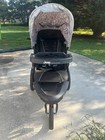 Jeep Jogger Stroller  3-wheel W  Canopy Cup Holder Storage Basket